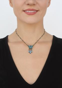 blue - Butterfly Dance - Konplott necklace